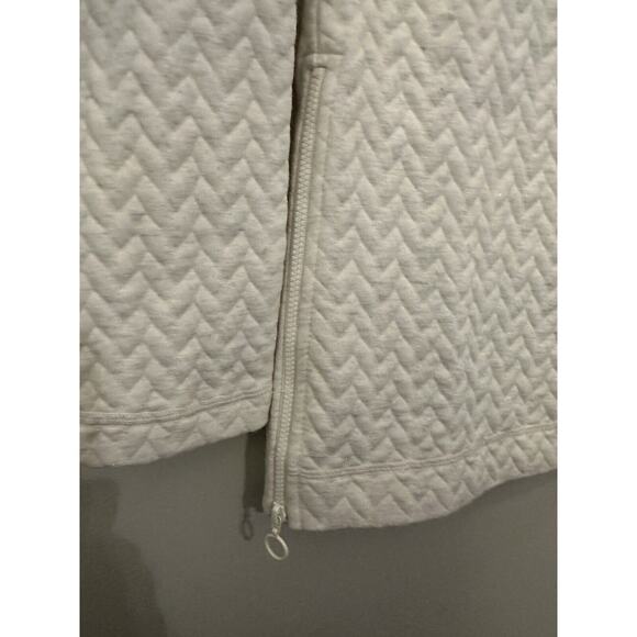 T by Talbots Mock Turtleneck Sweater with Side Zippers Ivory Size XS - Picture 5 of 9